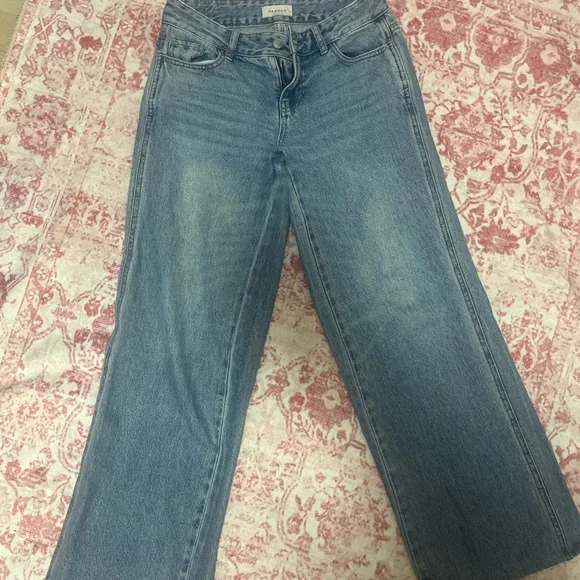 Pacsun Lowrise Baggy light denim bootcut jeans - Picture 4 of 5
